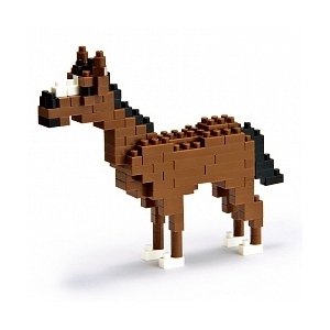 Лошадь nanoBlock