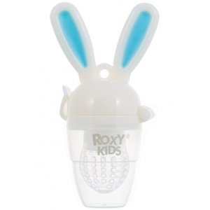 Roxy Kids Ниблер для прикорма малышей Bunny Twist, голубой