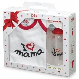 Bibi Подарочный набор для новорожденного I love Mama