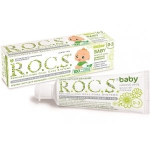 R.O.C.S. Baby Зубная паста Душистая ромашка, 45 гр