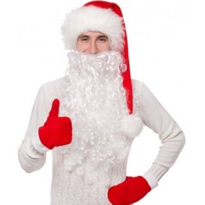 Карнавальная борода Деда Мороза, 50 см