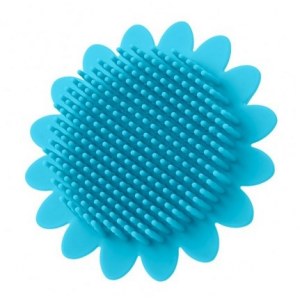 Roxy Kids Силиконовая губка для купания Sunflower, голубая