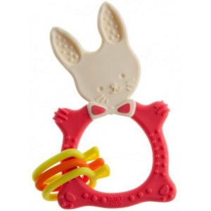 Roxy Kids Универсальный прорезыватель Bunny, коралловый